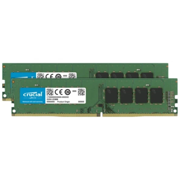 Crucial CT2K8G4DFRA32A 16GB (2x8) 3200MHz CL22 DDR4 Masaüstü Bilgisayar Bellek