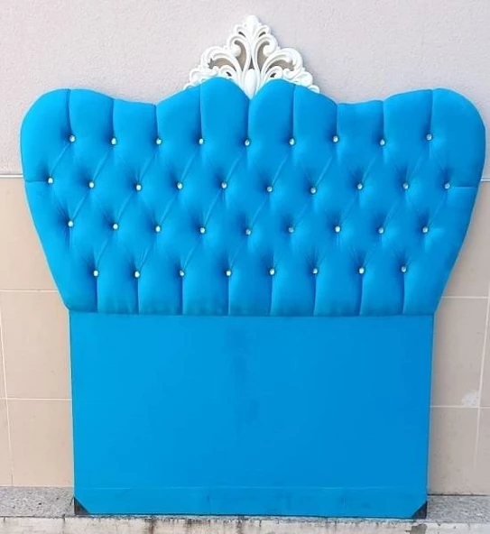 Başlık 90329 DK Çift Kişilik 120 Avangart Turkuaz Baby Face Kumaş Dolgun Kapitone - 8
