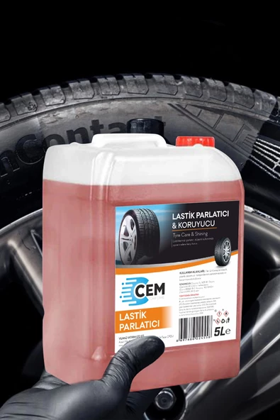CEM CAR CARE Ultra Lastik Parlatıcı ve Koruyucu 5 KG - 3