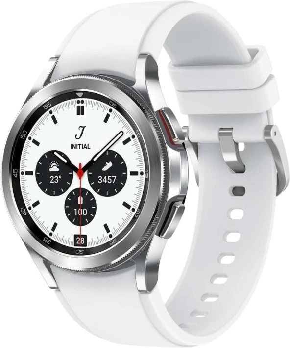 Samsung Galaxy Watch 4 Classic 46mm Gümüş Akıllı Saat Teşhir - 4