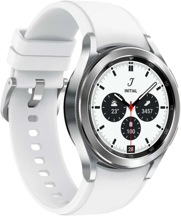 Samsung Galaxy Watch 4 Classic 46mm Gümüş Akıllı Saat Teşhir - 6