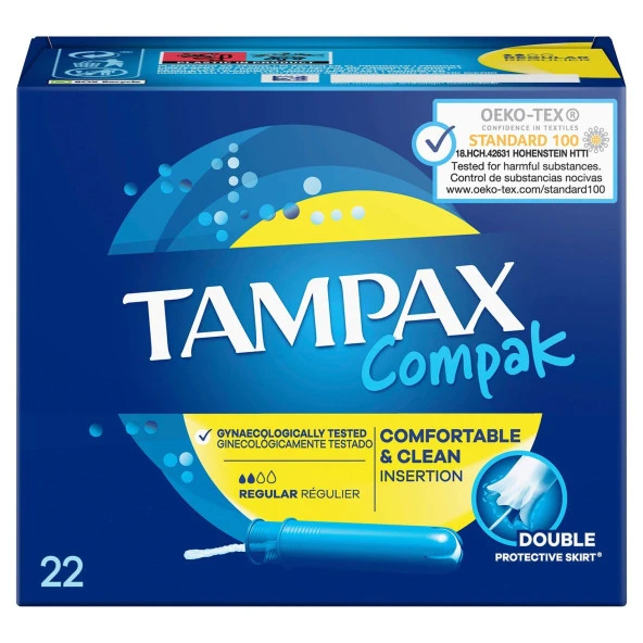 Tampax Compak Regular Tampon 22 Adet - 2