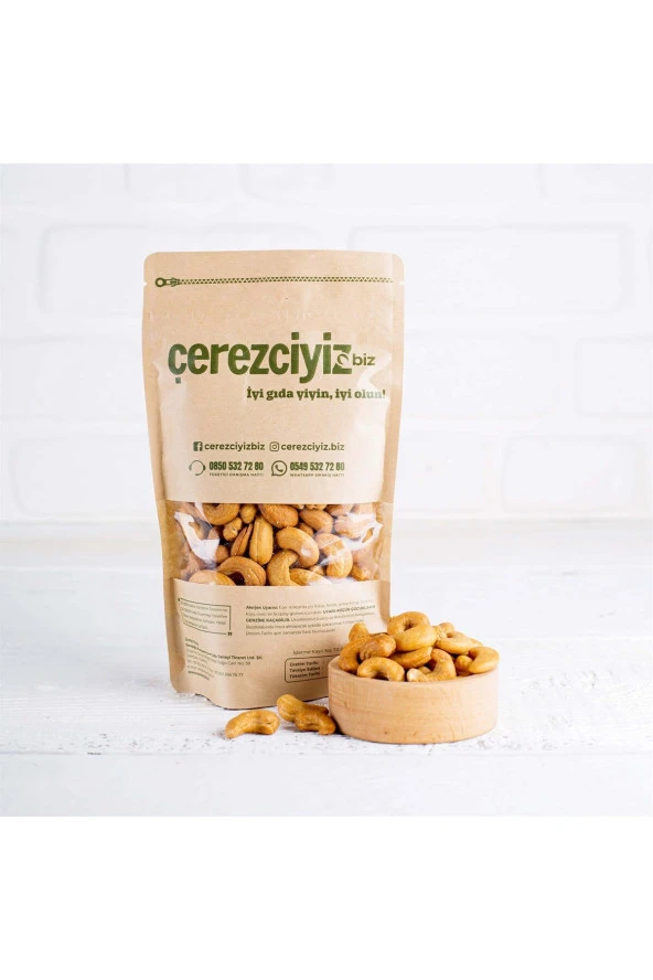 Kavrulmuş Kaju (TUZLU) 250gr. ürün görseli 1
