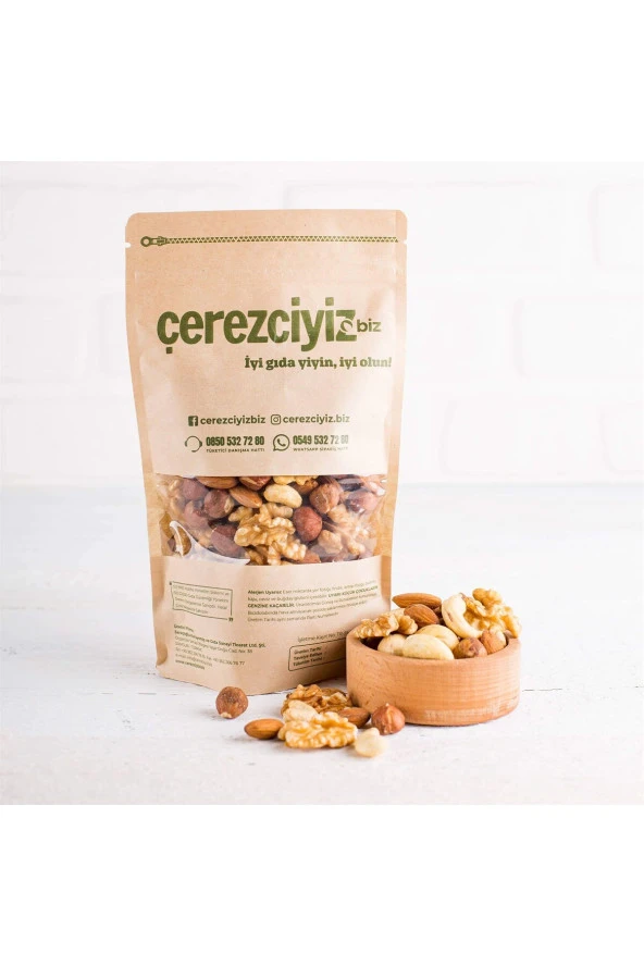 Lüks Karışık Çiğ Kuruyemiş 250gr. ürün görseli 1