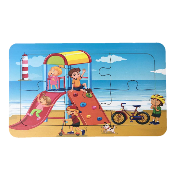 Trendy Toys Ahşap Puzzle Ilk Yapbozum 3 Adet 6 Parçalı 18x11cm - 4