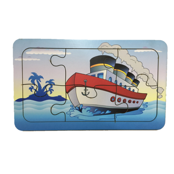 Trendy Toys Ahşap Puzzle Ilk Yapbozum 3 Adet 6 Parçalı 18x11cm - 2