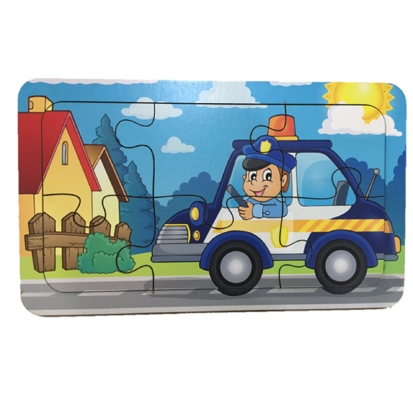 Trendy Toys Ahşap Puzzle Ilk Yapbozum 3 Adet 6 Parçalı 18x11cm - 2