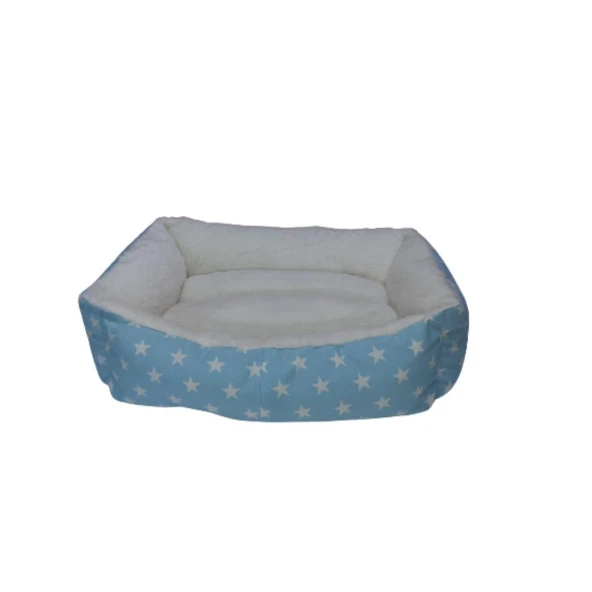 Alinn Premium Köpek Yatağı Mavi M