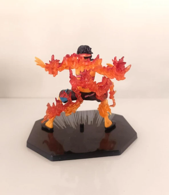 Figür Anime One Piece Portgas D. Ace  Karakter Figür Oyuncak Biblo 12 cm - Resim 3