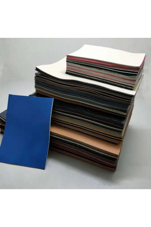 OSM DANA DERİSİ PARÇALARI RENKLİ DERİ 20X20-30X30 CM ürün görseli