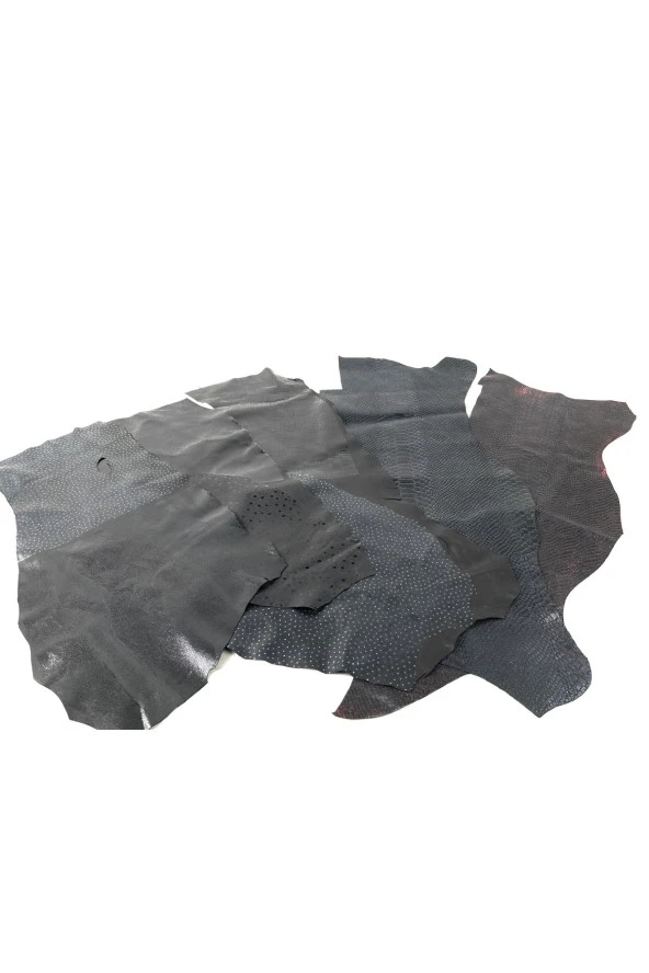 OSM 20 Adet Desenli Hakiki Deri Parçaları Large boy ürün görseli