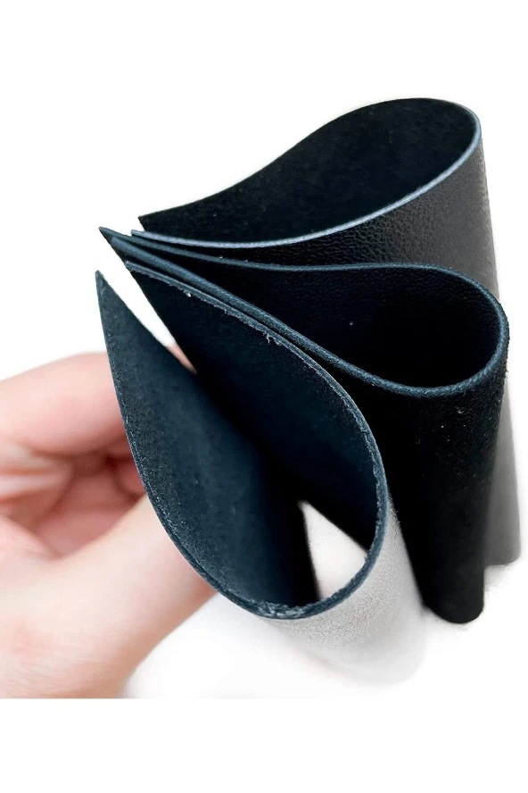 OSM 1 Kg Parça Deri Siyah - Resim 5