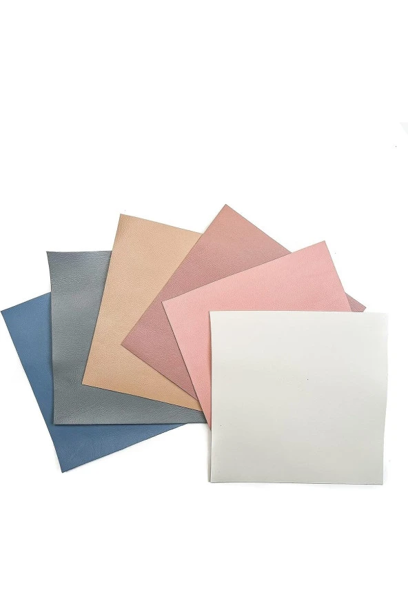 OSM 10x10 cm Hakiki deri parçaları - Resim 4