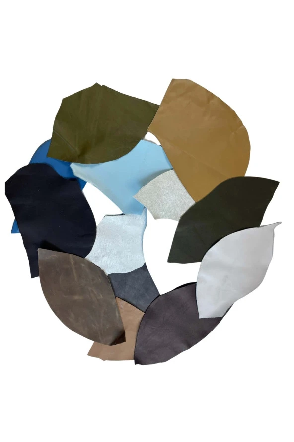 OSM Kiloluk Gerçek Kuzu Derisi Parçaları - Resim 2