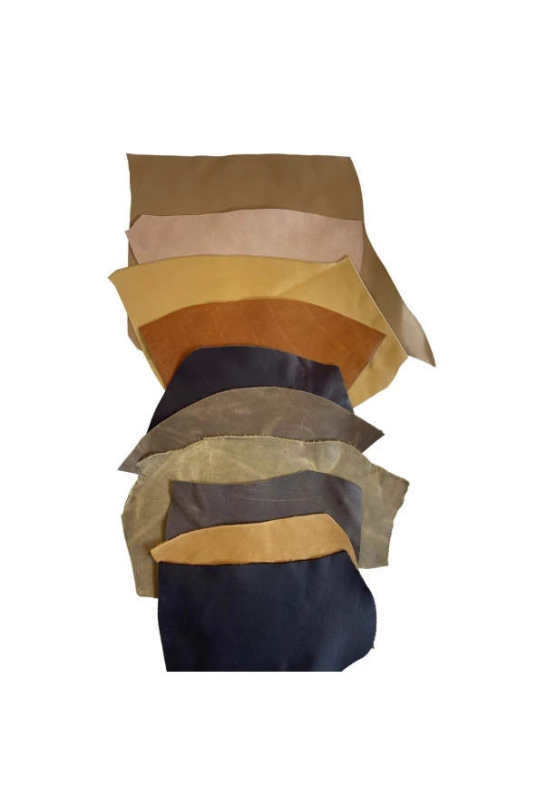 OSM Kiloluk Gerçek Kuzu Derisi Parçaları - Resim 4