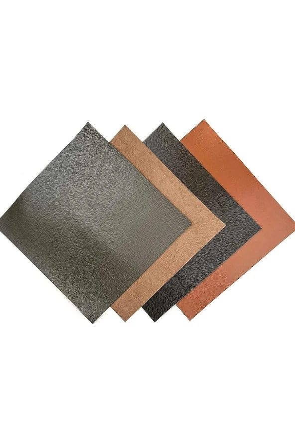 OSM 10x10 CM Hakiki deri parçaları - Resim 2