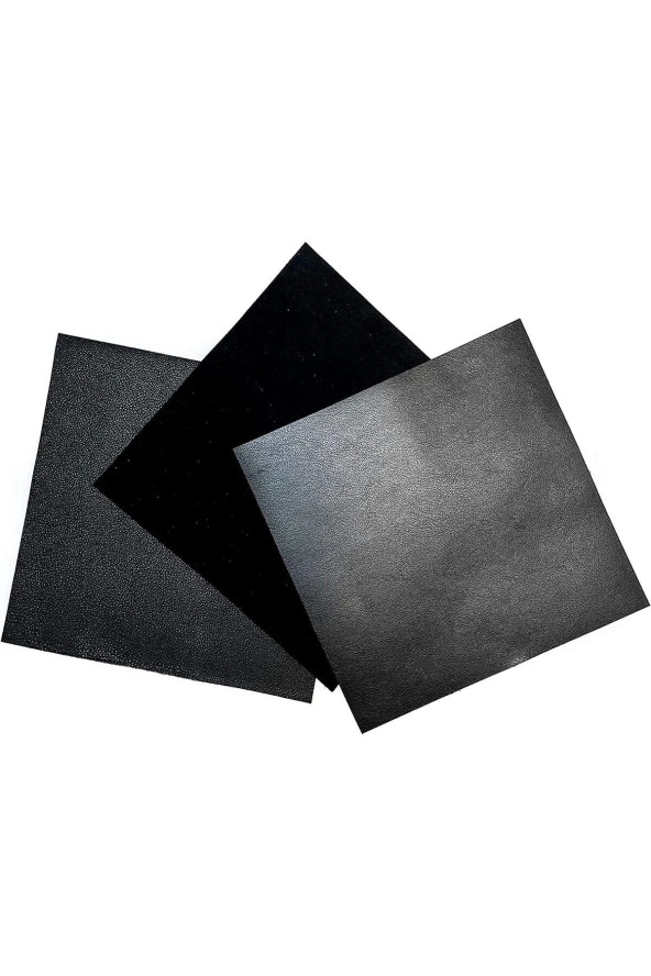 OSM 10x10 cm Hakiki deri parçaları - Resim 2