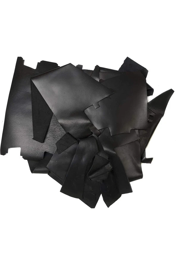 OSM 1 Kg Parça Deri Siyah - Resim 2