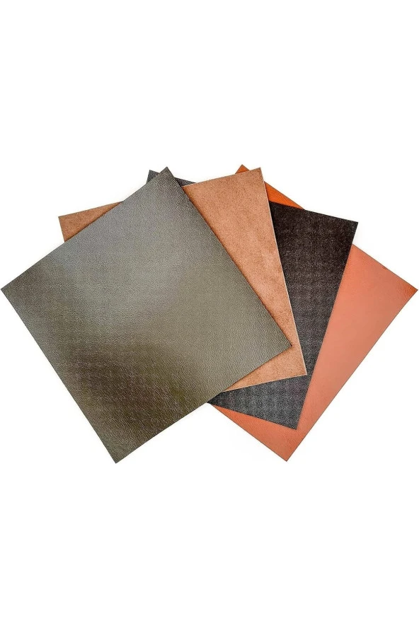 OSM 10x10 CM Hakiki deri parçaları - Resim 4
