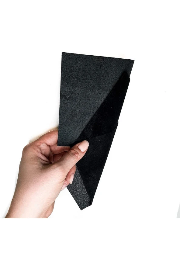 OSM 1 Kg Parça Deri Siyah - Resim 4