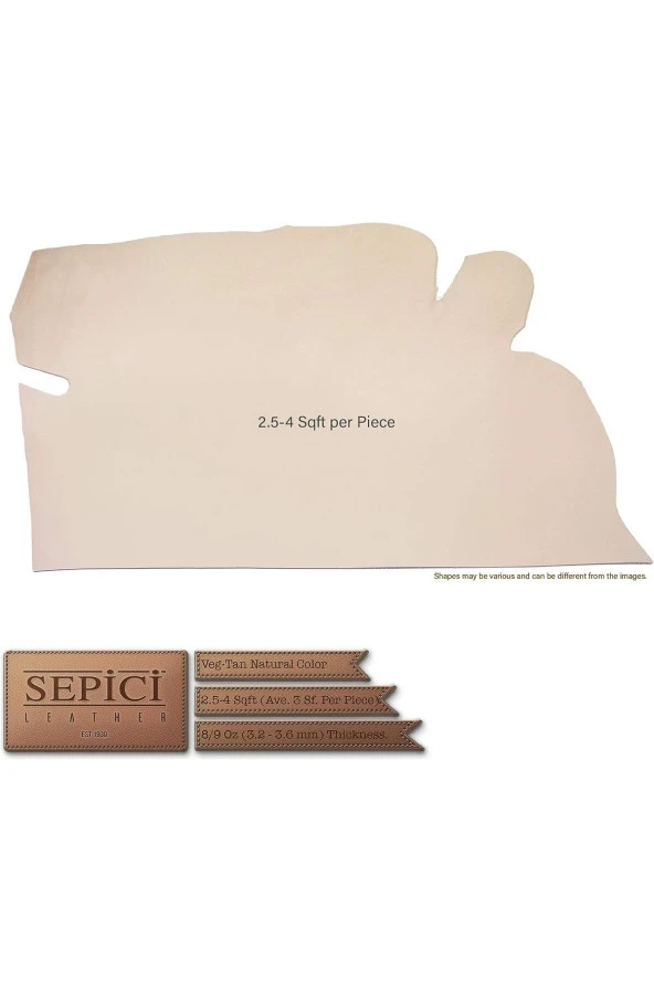 OSM Full vejetal vaketa deri 3-5 SF büyüklüğünde natural renk - Resim 4