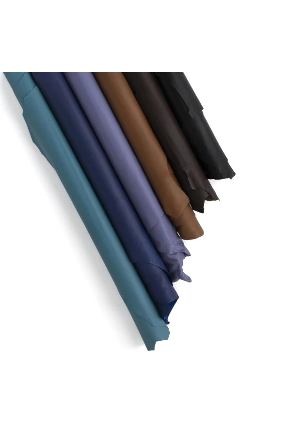 osm design&leather Hakiki Deri bütün kuzu derisi 70x100 cm Giysilik ve çantalık - Resim 3