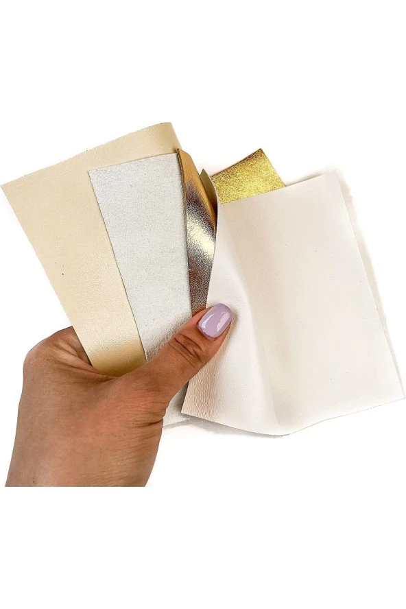 OSM Hakiki Deri Siyah Renkli Parça 250 gr - Resim 3