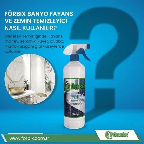 Forbix Banyo Fayans ve Zemin Temizleyici – 2 Adet - 2