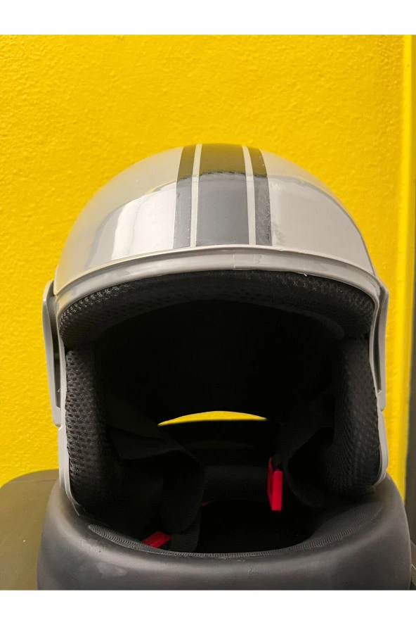 MOTONEO NARDO GRİ YARIM KASK - 2