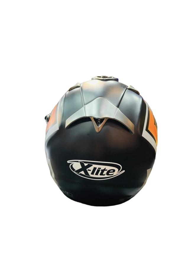 X-lite Helme X-551 Adventure Full Face Schwarz Orange Matt - 3