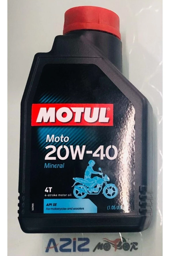 20w40 1lt Motosiklet Yağı