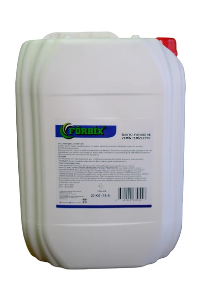 FORBİX BANYO FAYANS VE ZEMİN TEMİZLEYİCİ 20 KG
