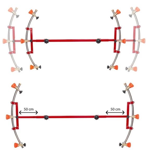 3+3 Başlıklı Hilal Tip İlaçlama Makina Aparatı - 2