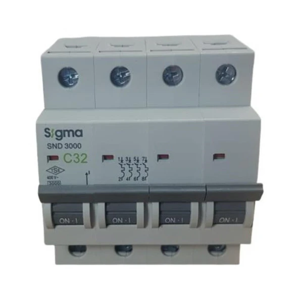 4X32A C/3KA W OTOMATİK SİGORTA (3LÜ) SİGMA