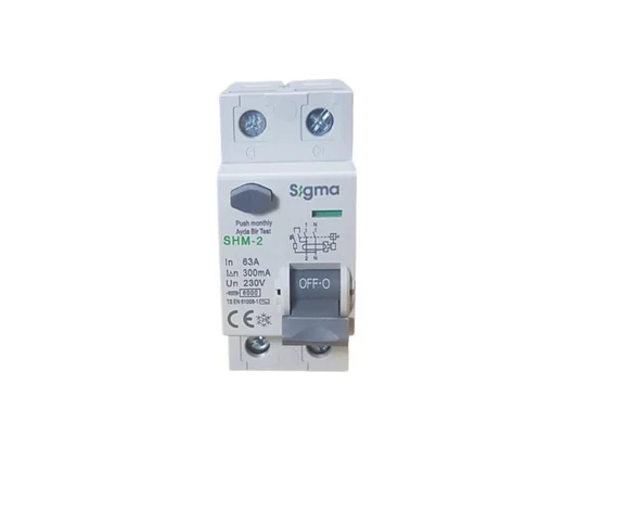 2X63A 300MA KAÇAK AKIM RÖLESİ SİGMA