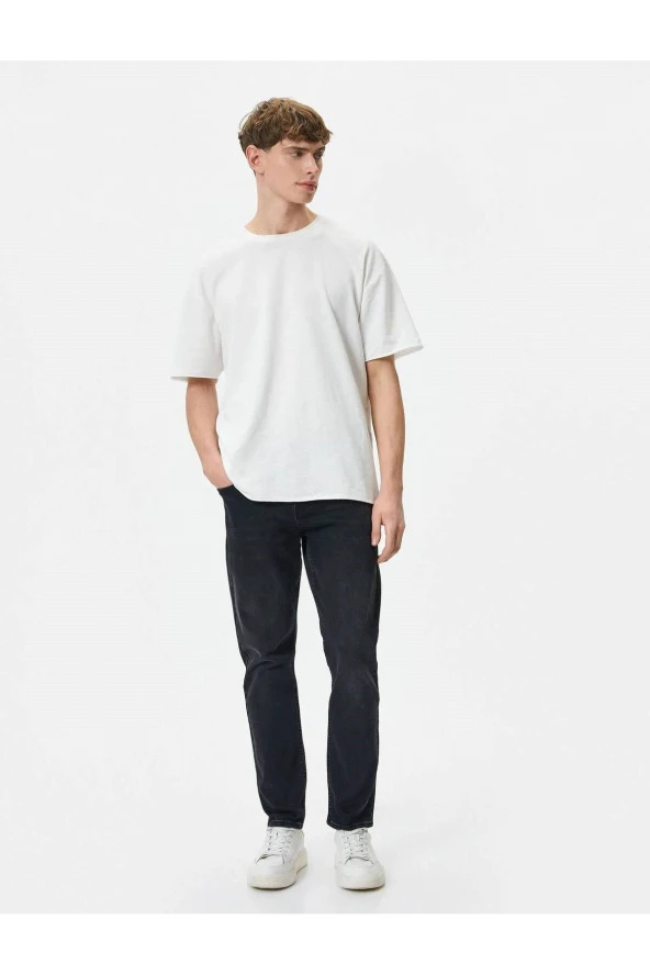 Slim Fit Kot Pantolon - Brad Jean - Resim 2