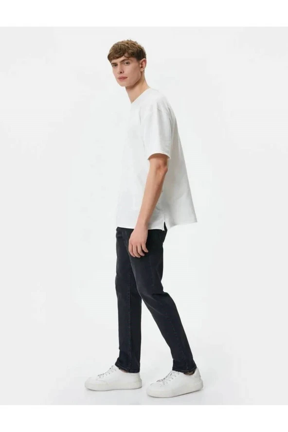 Slim Fit Kot Pantolon - Brad Jean - Resim 3