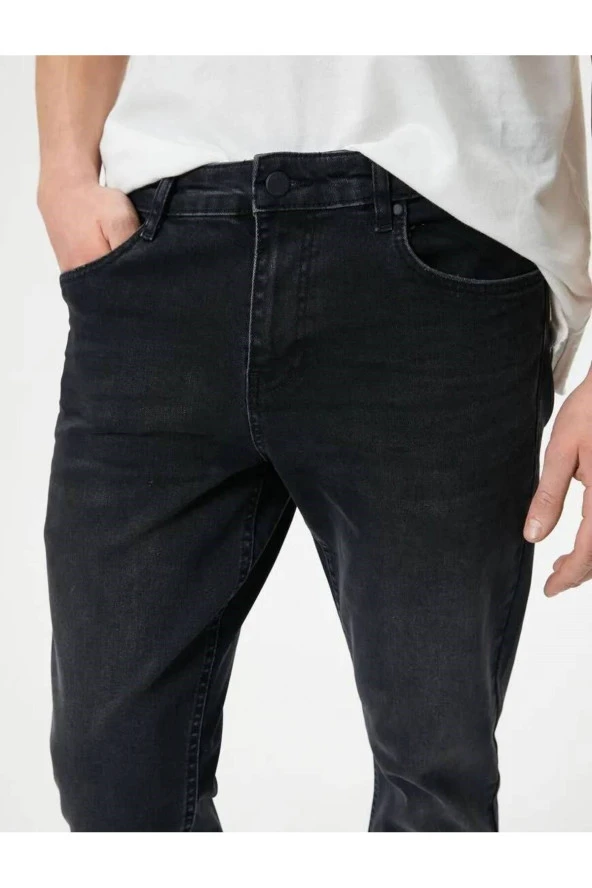 Slim Fit Kot Pantolon - Brad Jean - Resim 5