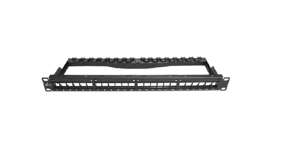 CAT6 1U 24 PORT UTP MODÜLER PATCH PANEL (BOŞ) ERAT