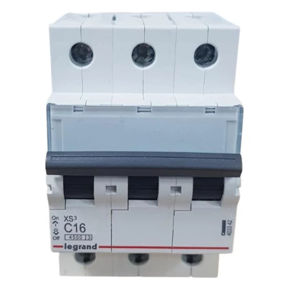 3X16A C/4,5KA OTOMATİK SİGORTA LEGRAND