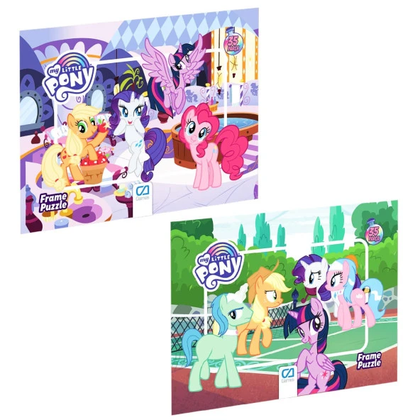 Ca Games Little Pony 35 Parça Frame Puzzle İkili Set