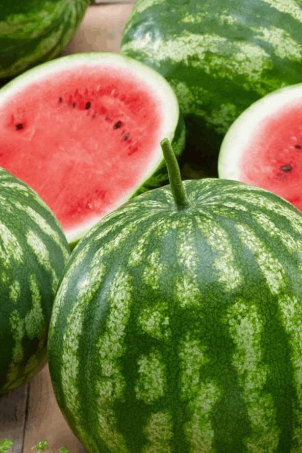 30 Adet Tohum Organik Bahçe Crimson Sweet Karpuz Tohumu Organik Hobi Bahçe Karpuz Tohumu ürün görseli 1