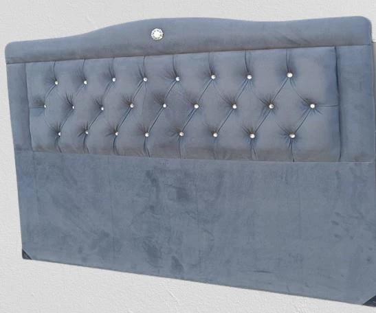 Başlık 90330 DK Çift Kişilik 140'lık Tay Tüyü Antrasit Gri Kumaş Dolgun Kapitone - 6