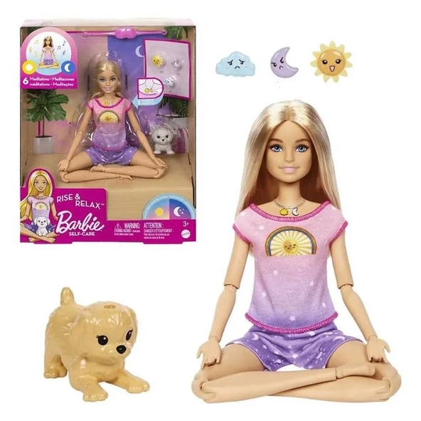 Barbie Meditasyon Yapıyor Oyun Seti HHX64