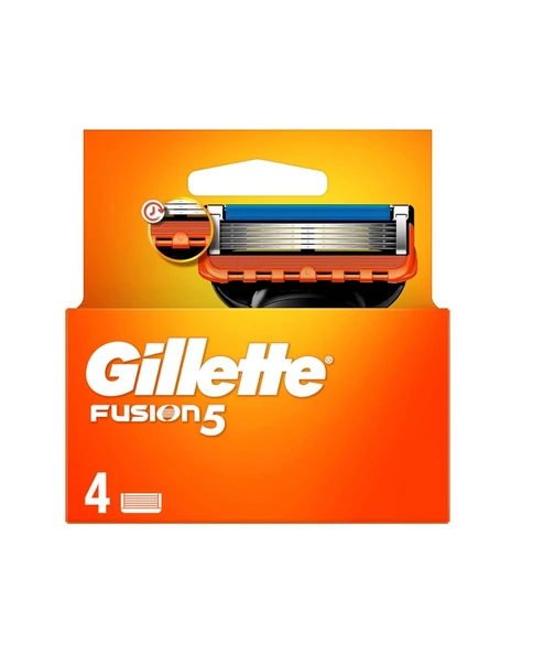 Gillette Fusion5 Tıraş Bıçağı 4'lü Yedek 7702018866984