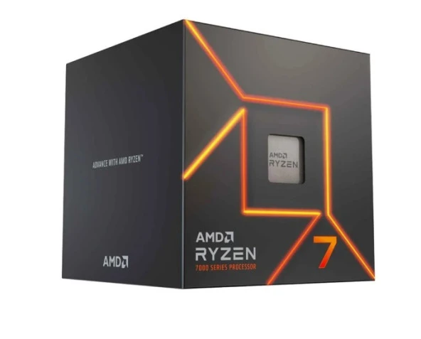 AMD Ryzen 7 7700 (8 Çekirdek) 3.8GHz ~ 5.3GHz 32mb AM5 İşlemci Box (Fan Dahil)