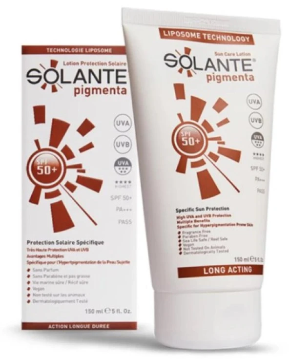 Solante Pigmenta Sun Care Lotion SPF50+ 150 ml