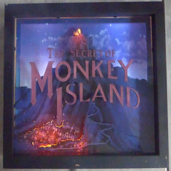 Maymun Adası Nın Sırrı - 3D Glow-O-Rama Plastik Aparat