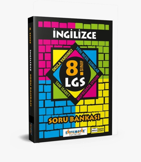 8. Sınıf LGS İngilizce Soru Bankası Sistematik Yayınları