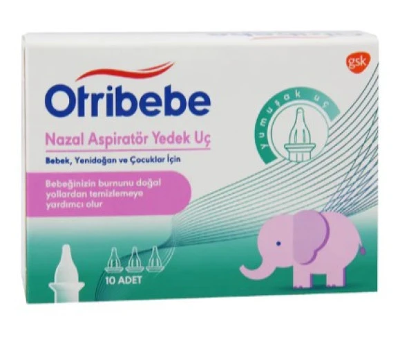Otribebe Nazal Aspiratör Yedek Ucu 10lu